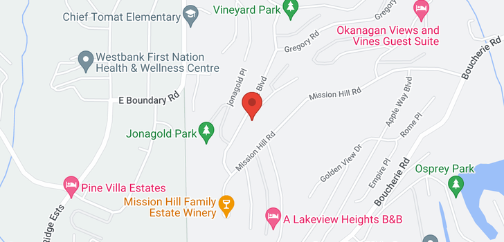 map of 3491 Ridge Boulevard